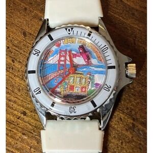 Vintage I ❤️ San Francisco Watch Wind Up Kitsch Retro California‎ Tourist RARE